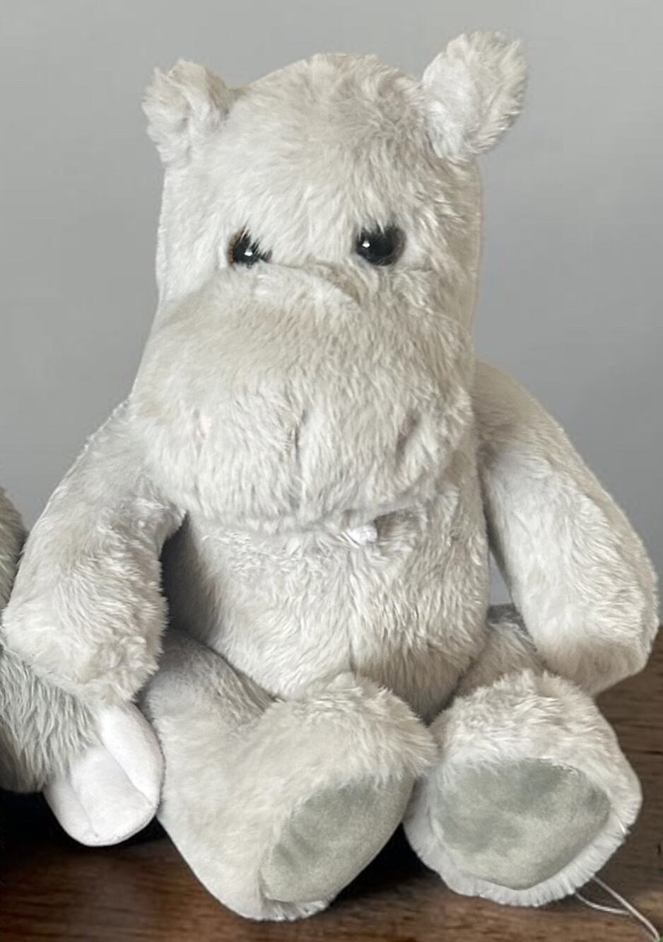 Vermont Teddy Bear Plush Hippo Oh So Soft Stuffed Animals